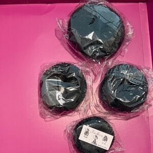 Black Hair Donut Bun Maker Set